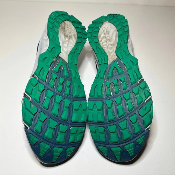 Merrell Agility Charge Flex Blue Trail Hiking Shoes J37719 Sz M 8.5 (136 Box 16) - Picture 7 of 9